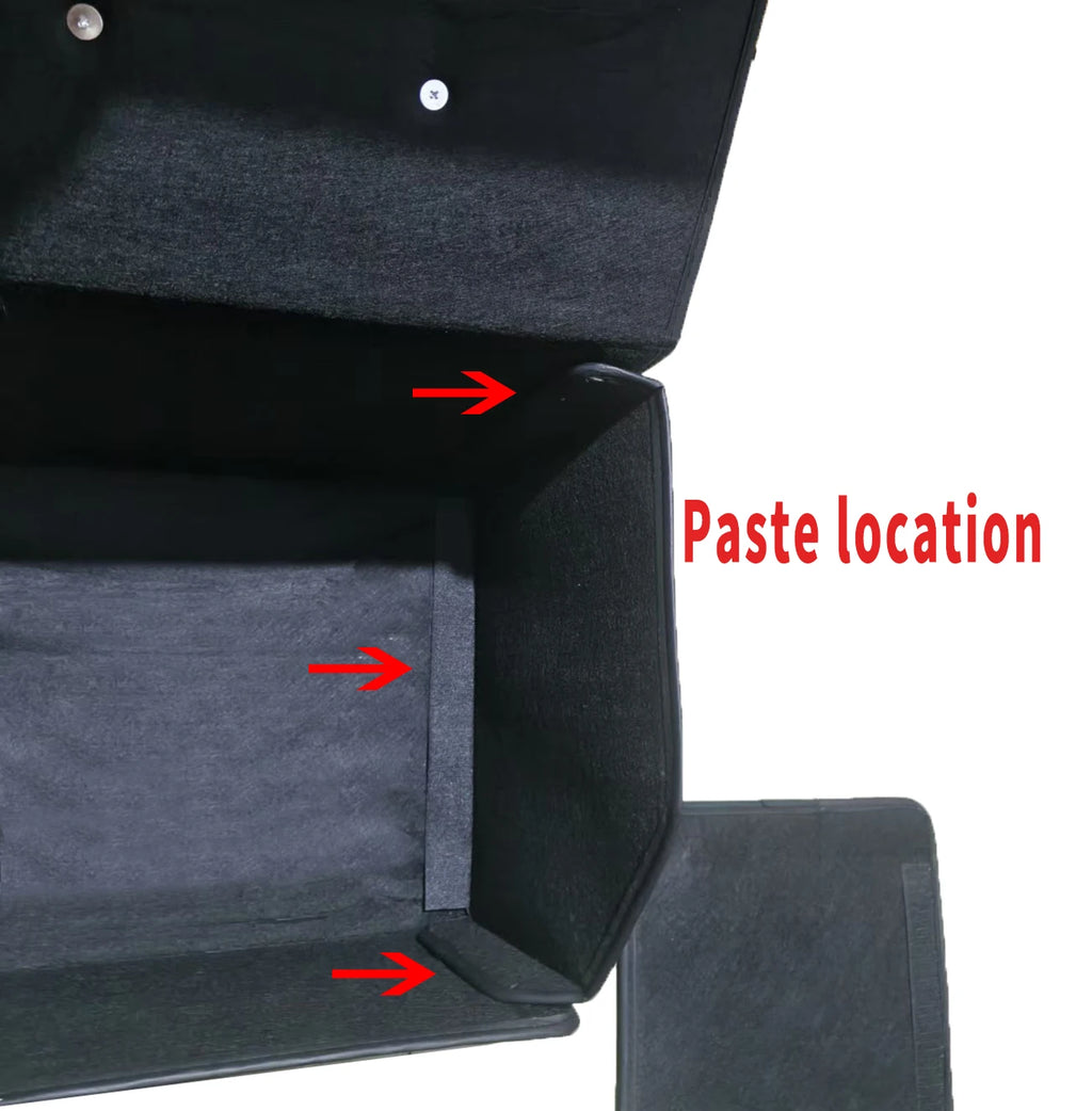 Car Trunk Organizer Box Large Capacity Auto Multiuse Tools Storage Bag Stowing Tidying Leather Folding For Emergency Storage Bo